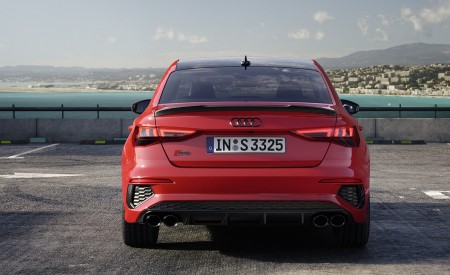 2021 Audi S3 Sedan (Color: Tango Red) Rear Wallpapers 450x275 (10)