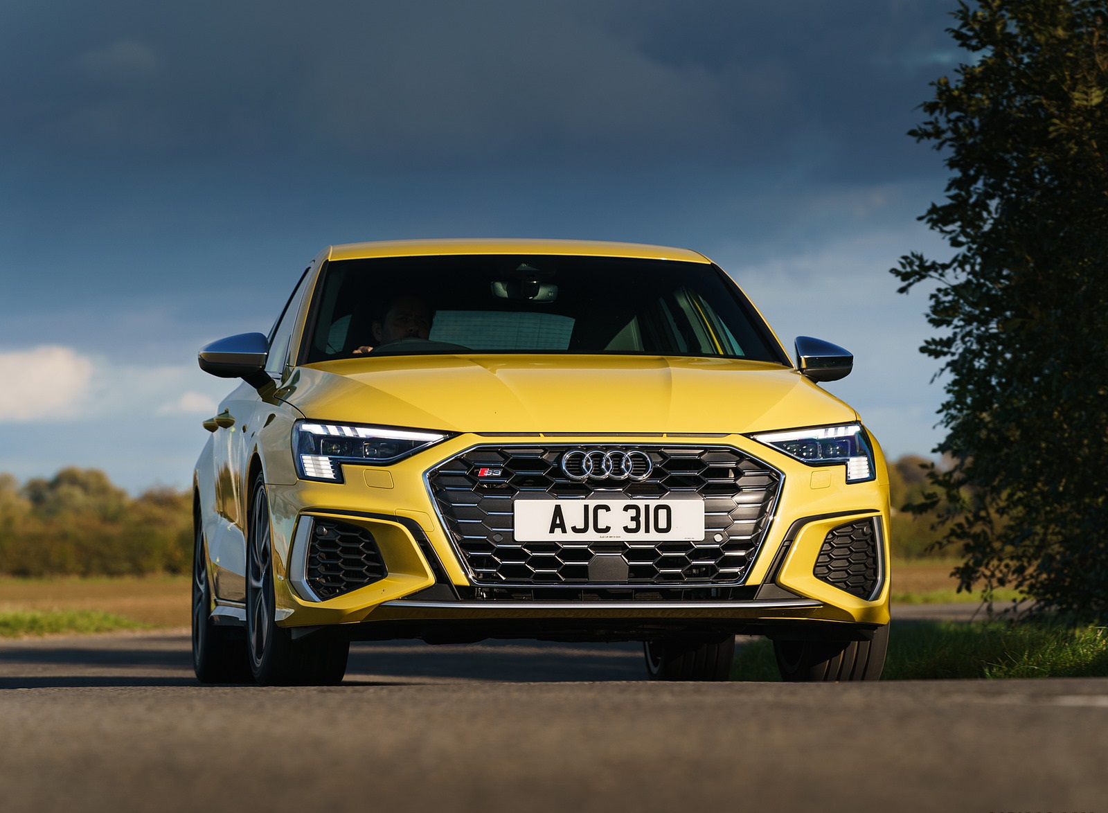 2021 Audi S3 Sportback (UK-Spec) Front Wallpapers  (9)