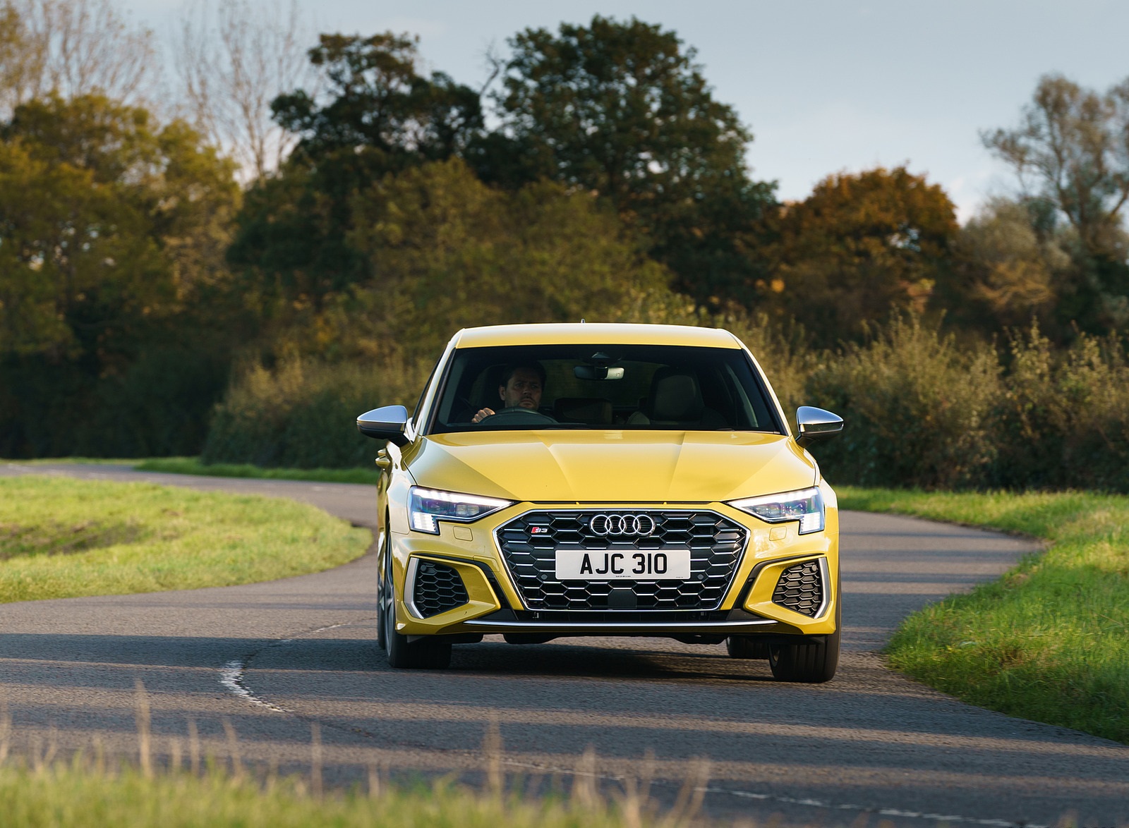 2021 Audi S3 Sportback (UK-Spec) Front Wallpapers  (4)