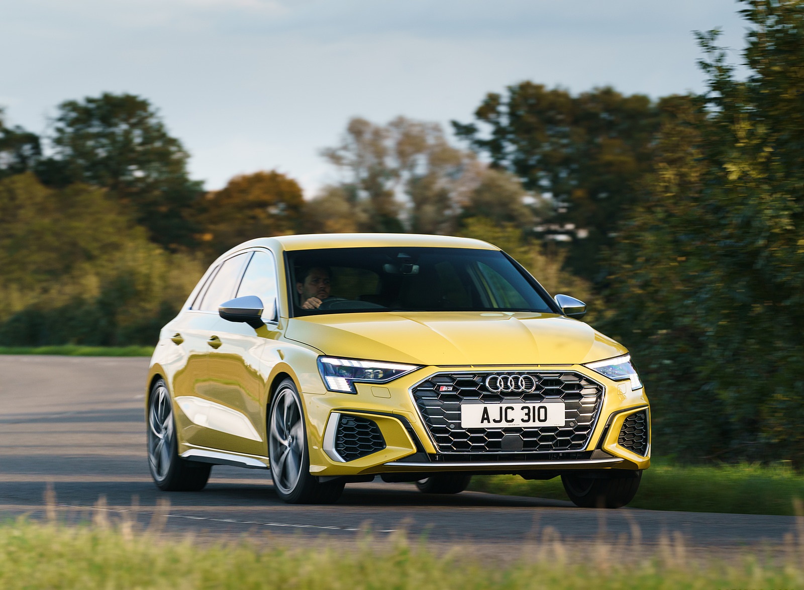 2021 Audi S3 Sportback (UK-Spec) Front Wallpapers  (5)