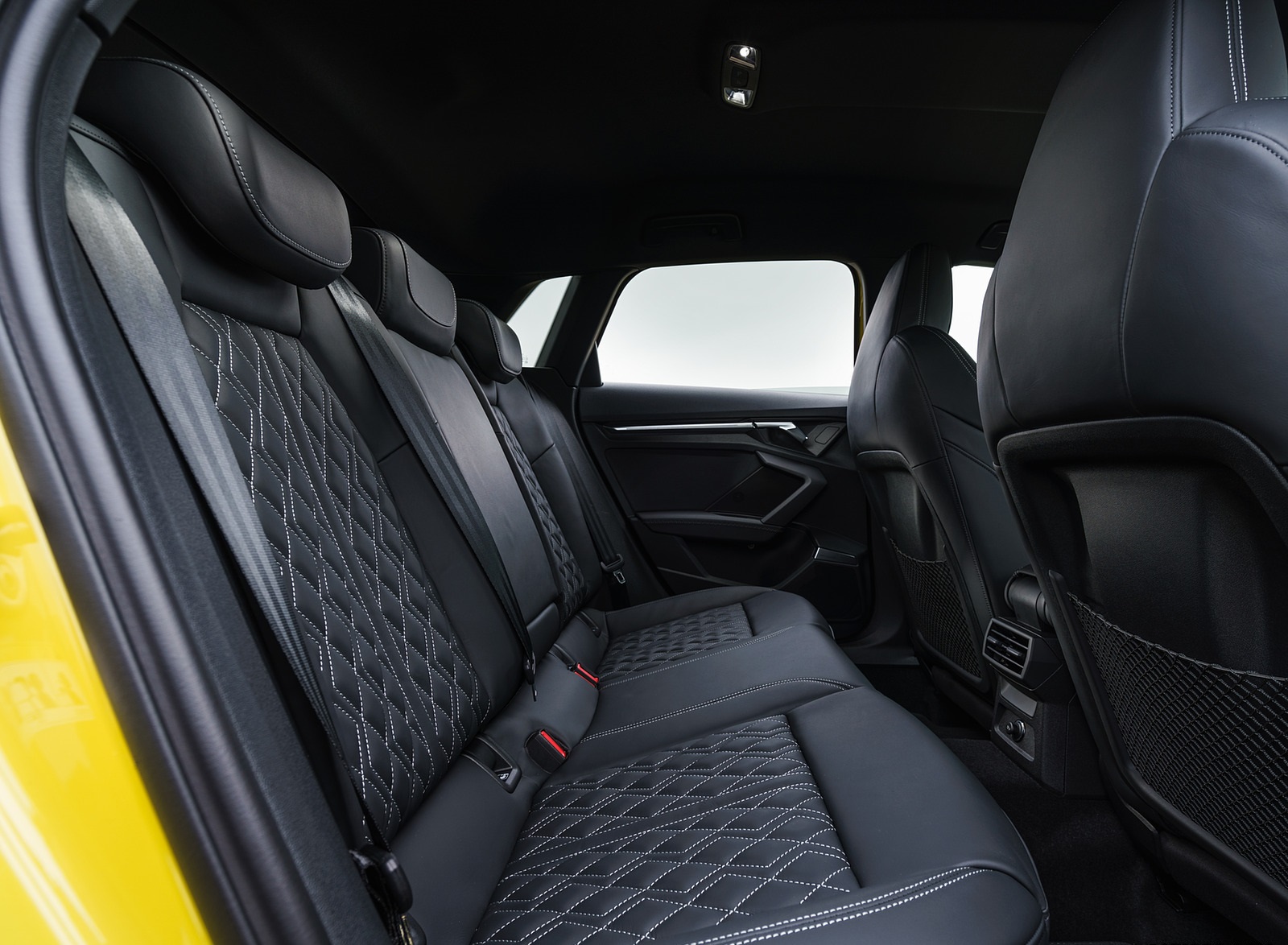 2021 Audi S3 Sportback (UK-Spec) Interior Rear Seats Wallpapers #92 of 95