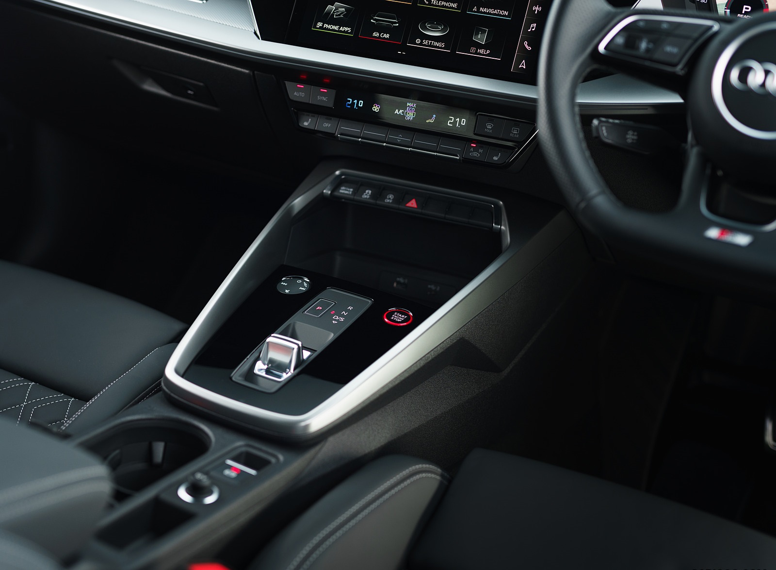 2021 Audi S3 (UK-Spec) Central Console Wallpapers  #84 of 110