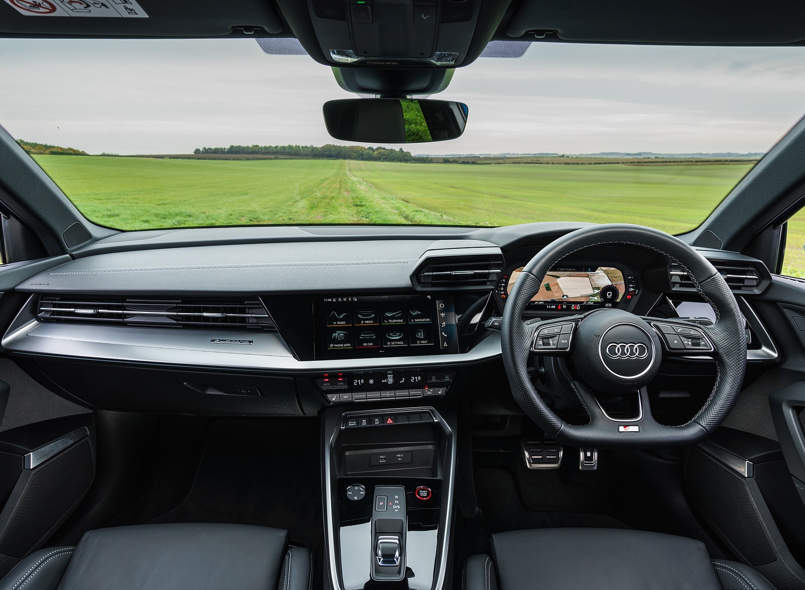 2021 Audi S3 (UK-Spec) Interior Cockpit Wallpapers #72 of 110