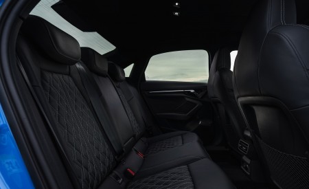 2021 Audi S3 (UK-Spec) Interior Rear Seats Wallpapers 450x275 (105)