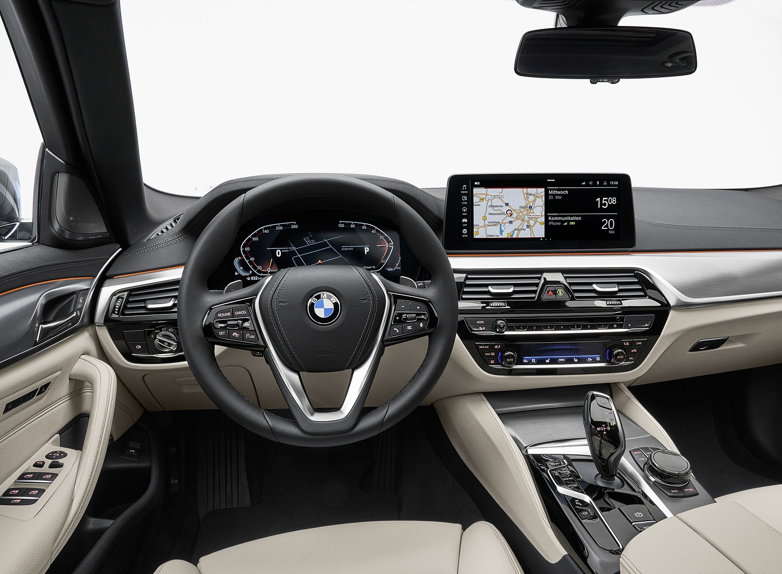 2021 BMW 5 Series Touring Interior Cockpit Wallpapers #32 of 106