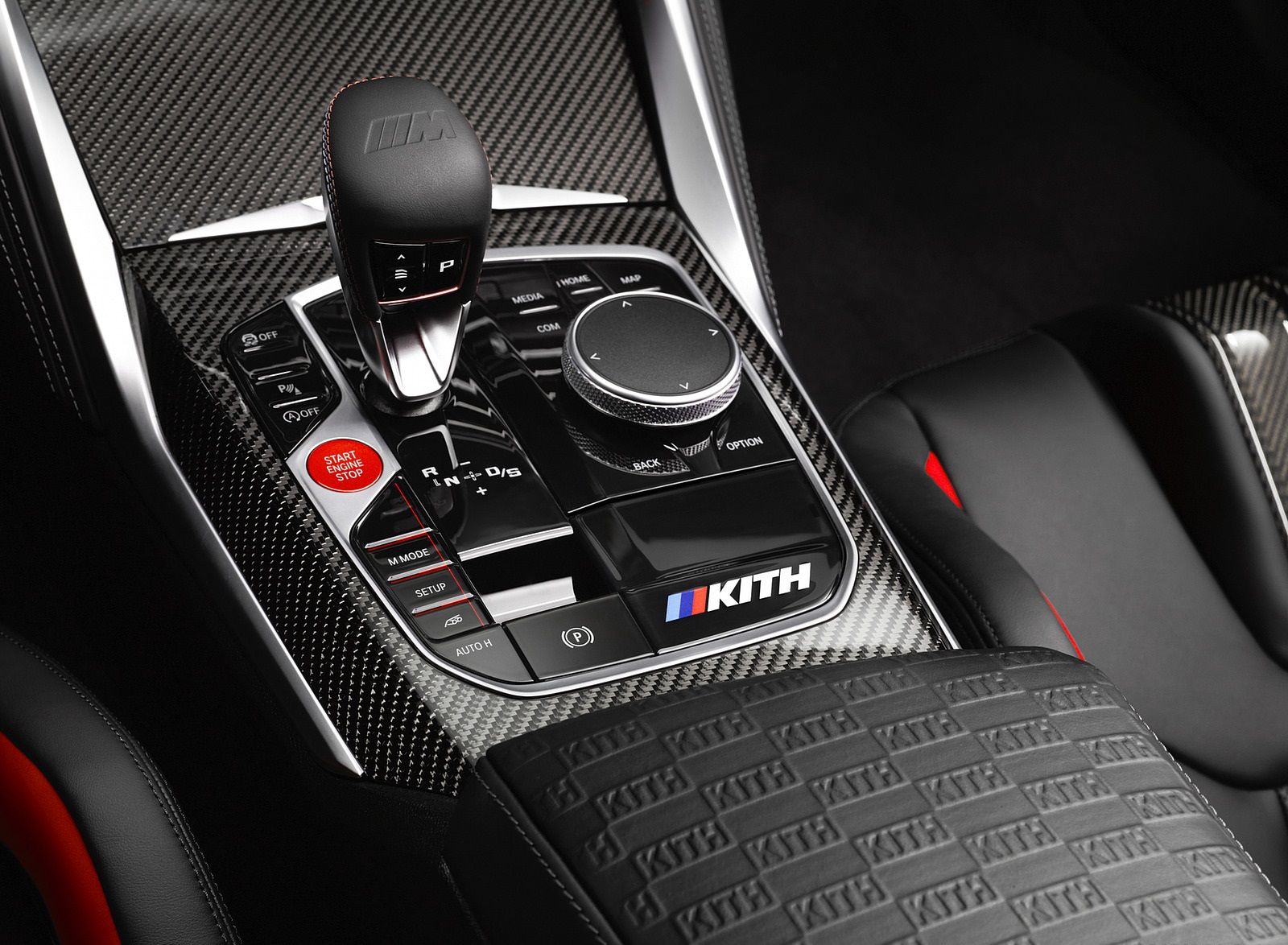2021 BMW M4 Competition x KITH Central Console Wallpapers (10)