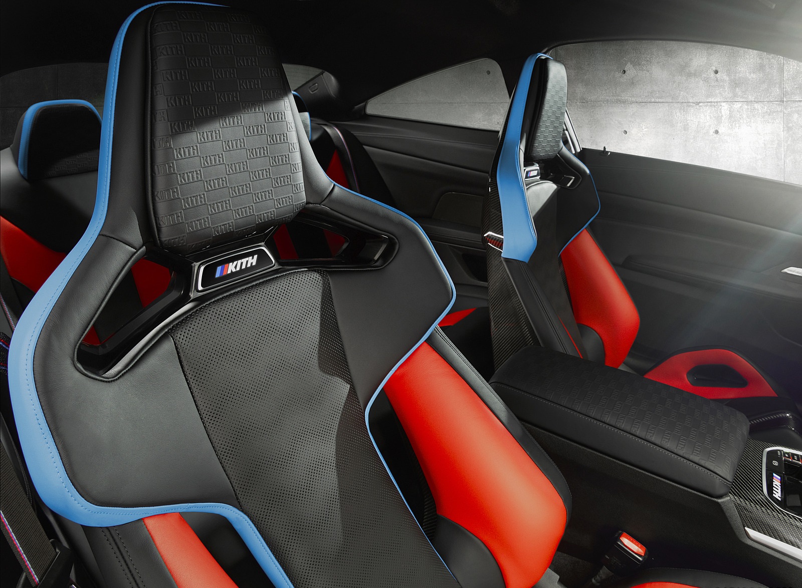 2021 BMW M4 Competition x KITH Interior Front Seats Wallpapers (8)