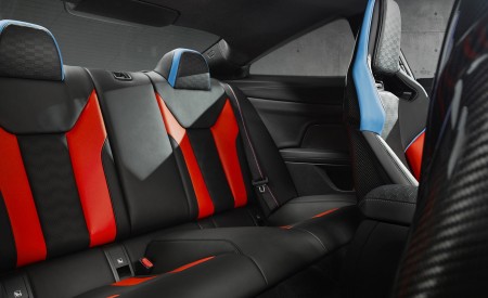 2021 BMW M4 Competition x KITH Interior Rear Seats Wallpapers 450x275 (12)