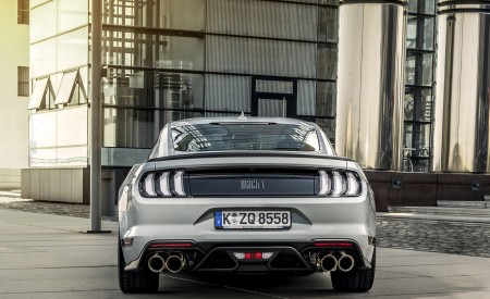 2021 Ford Mustang Mach 1 (EU-Spec) (Color: Fighter Jet Gray) Rear Wallpapers 450x275 (70)