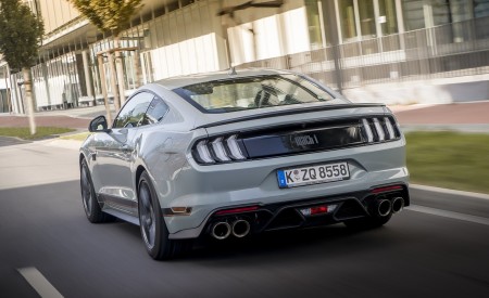 2021 Ford Mustang Mach 1 (EU-Spec) (Color: Fighter Jet Gray) Rear Wallpapers 450x275 (53)