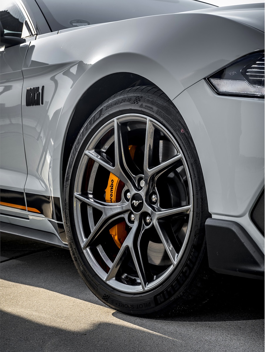 2021 Ford Mustang Mach 1 (EU-Spec) (Color: Fighter Jet Gray) Wheel Wallpapers #73 of 94