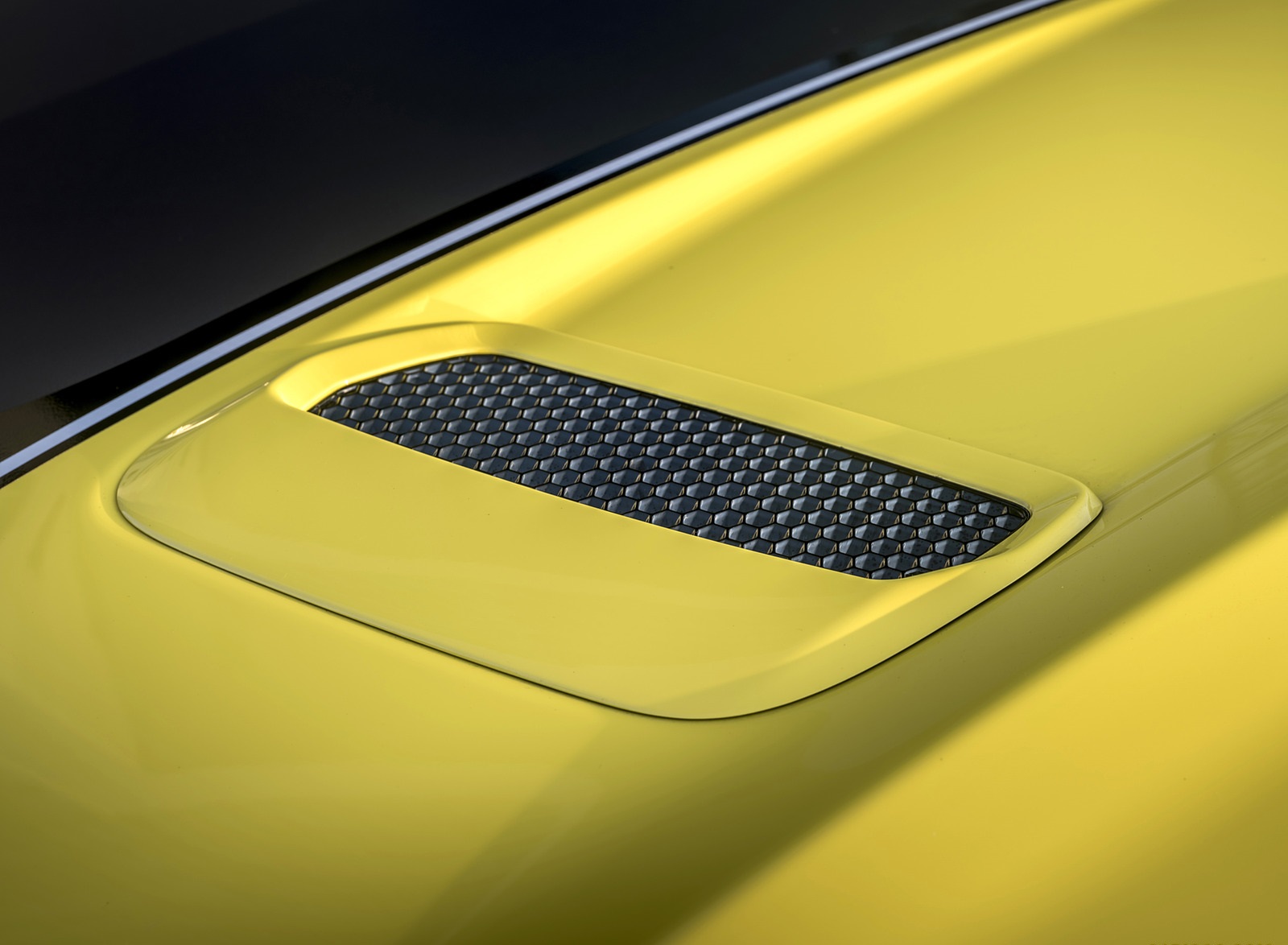 2021 Ford Mustang Mach 1 (EU-Spec) (Color: Grabber Yellow) Hood Wallpapers  #32 of 94