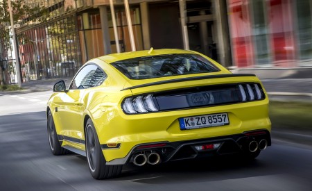 2021 Ford Mustang Mach 1 (EU-Spec) (Color: Grabber Yellow) Rear Wallpapers 450x275 (12)