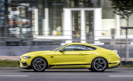 2021 Ford Mustang Mach 1 (EU-Spec) (Color: Grabber Yellow) Side Wallpapers  450x275 (16)