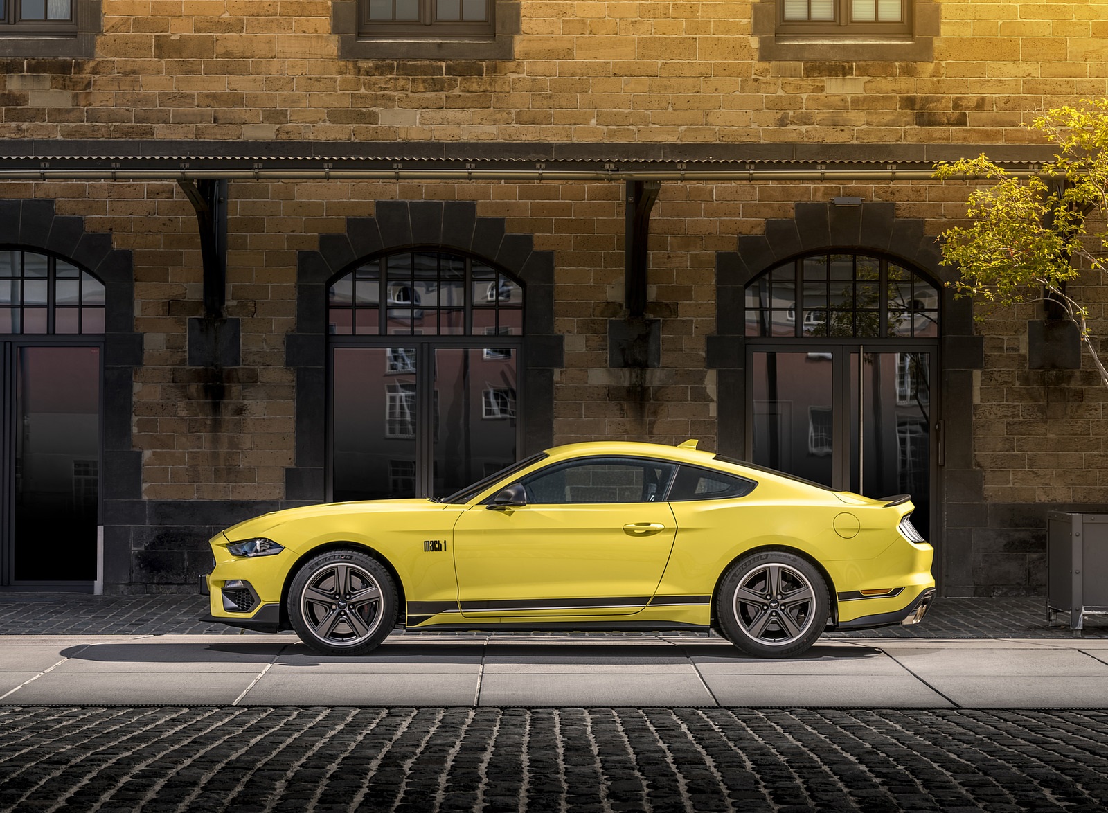 2021 Ford Mustang Mach 1 (EU-Spec) (Color: Grabber Yellow) Side Wallpapers #23 of 94