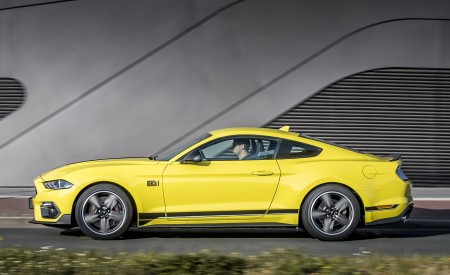 2021 Ford Mustang Mach 1 (EU-Spec) (Color: Grabber Yellow) Side Wallpapers 450x275 (17)