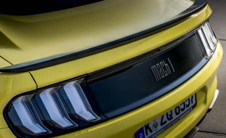 2021 Ford Mustang Mach 1 (EU-Spec) (Color: Grabber Yellow) Spoiler Wallpapers 450x275 (34)