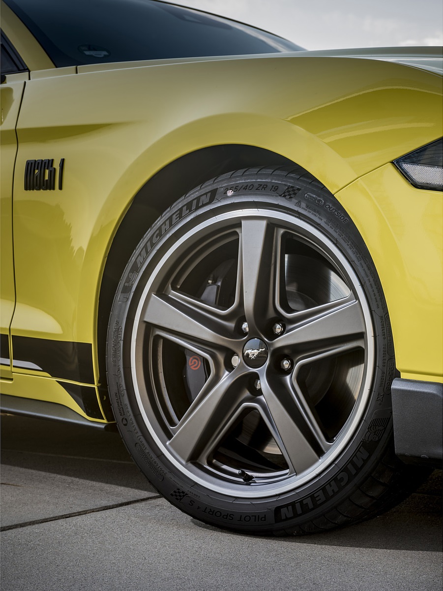 2021 Ford Mustang Mach 1 (EU-Spec) (Color: Grabber Yellow) Wheel Wallpapers #36 of 94