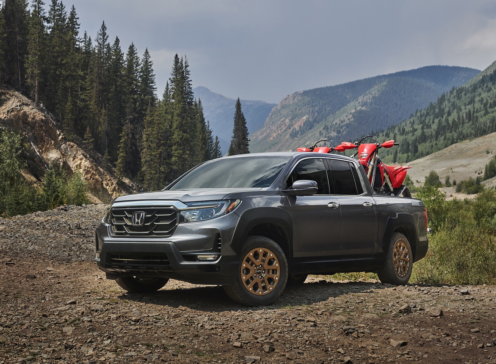 2021 Honda Ridgeline Front Three-Quarter Wallpapers #8 of 18