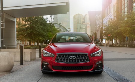 2021 Infiniti Q50 Red Sport 400 Front Wallpapers  450x275 (6)