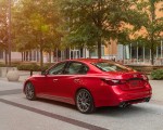 2021 Infiniti Q50 Red Sport 400 Rear Three-Quarter Wallpapers 150x120 (2)