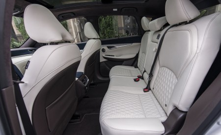 2021 Infiniti QX50 Interior Rear Seats Wallpapers 450x275 (43)