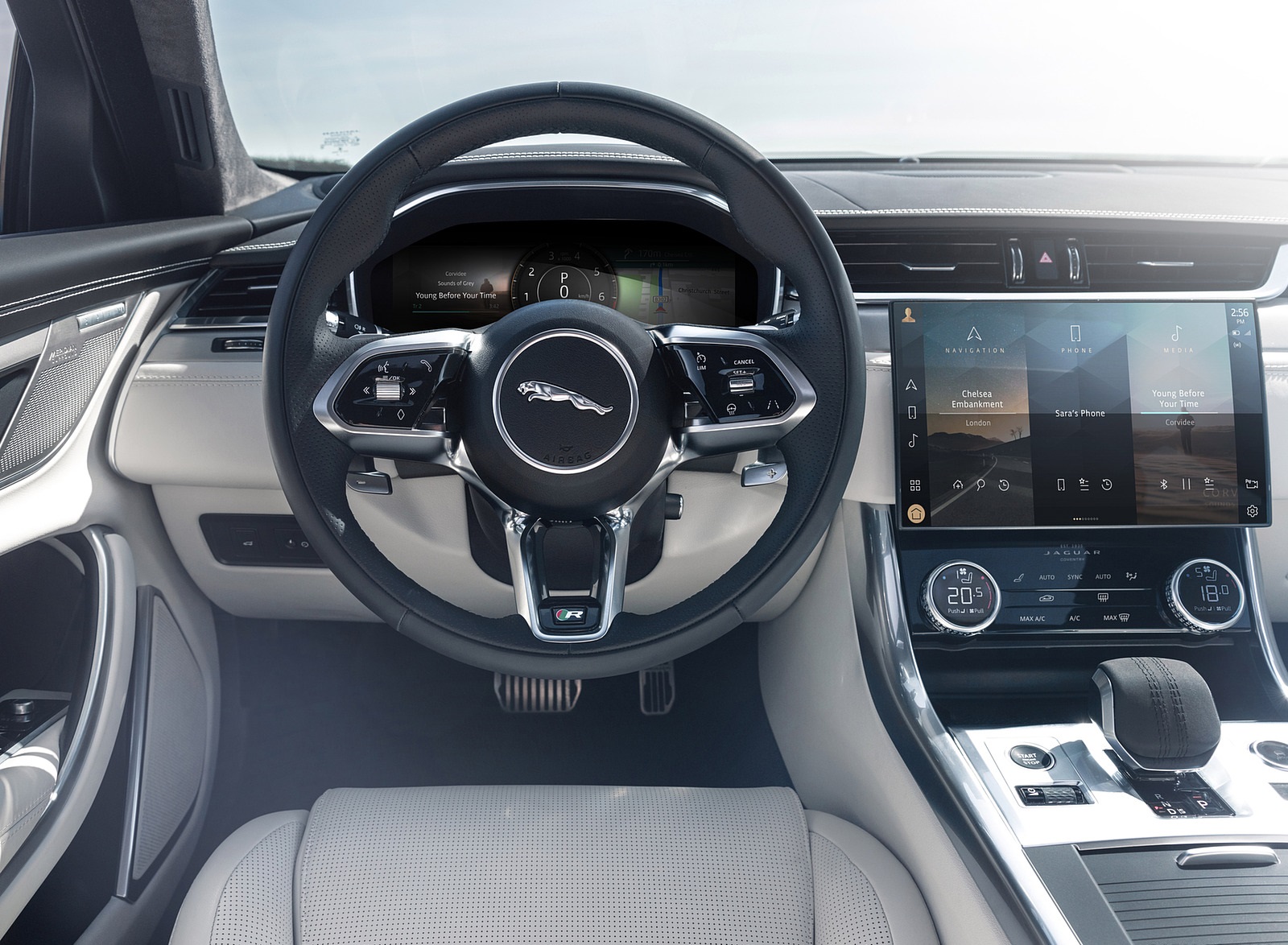 2021 Jaguar XF Interior Cockpit Wallpapers  #47 of 59
