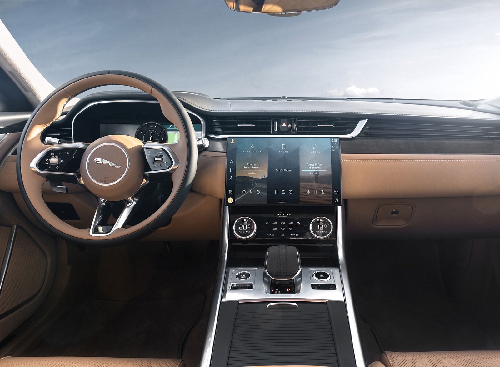 2021 Jaguar XF Sportbrake Interior Cockpit Wallpapers #40 of 50