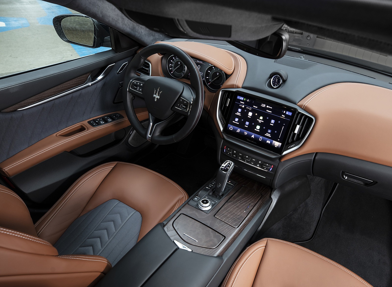 2021 Maserati Ghibli SQ4 GranLusso Interior Wallpapers #21 of 25