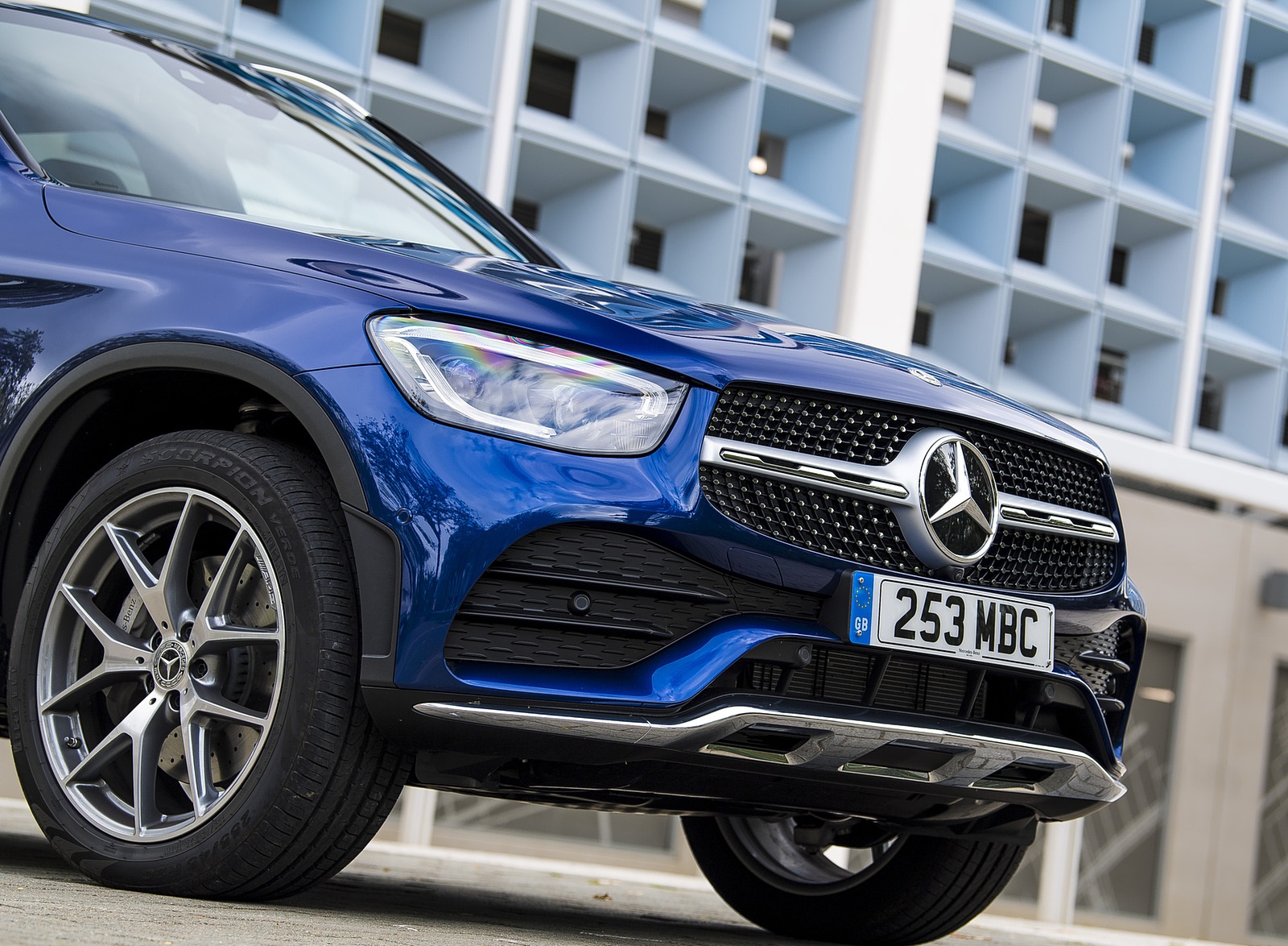 Мерседес GLK 2020 белый
