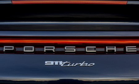 2021 Porsche 911 Turbo Cabrio (Color: Night Blue Metallic) Badge Wallpapers 450x275 (14)