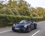 2021 Porsche 911 Turbo Cabrio (Color: Night Blue Metallic) Front Wallpapers 150x120