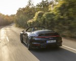 2021 Porsche 911 Turbo Cabrio (Color: Night Blue Metallic) Rear Three-Quarter Wallpapers 150x120 (6)