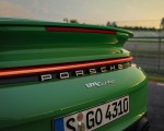 2021 Porsche 911 Turbo Cabrio (Color: Python Green) Badge Wallpapers 150x120