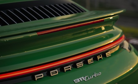 2021 Porsche 911 Turbo Cabrio (Color: Python Green) Detail Wallpapers 450x275 (45)