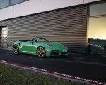 2021 Porsche 911 Turbo Cabrio (Color: Python Green) Front Three-Quarter Wallpapers 150x120 (27)