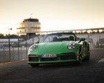 2021 Porsche 911 Turbo Cabrio (Color: Python Green) Front Wallpapers 150x120