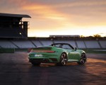 2021 Porsche 911 Turbo Cabrio (Color: Python Green) Rear Three-Quarter Wallpapers 150x120 (36)