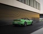 2021 Porsche 911 Turbo Cabrio (Color: Python Green) Rear Three-Quarter Wallpapers 150x120 (30)