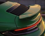 2021 Porsche 911 Turbo Cabrio (Color: Python Green) Spoiler Wallpapers 150x120 (42)