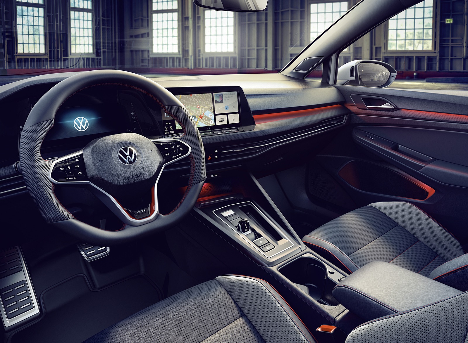 2021 Volkswagen Golf GTI Clubsport Interior Wallpapers #7 of 8