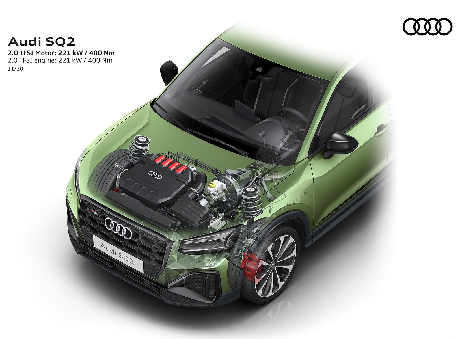 2021 Audi SQ2 2.0 TFSI: 221 kw / 400 Nm Wallpapers #13 of 19