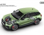 2021 Audi SQ2 S-Sport suspension with adaptive shock absorber control Wallpapers  150x120