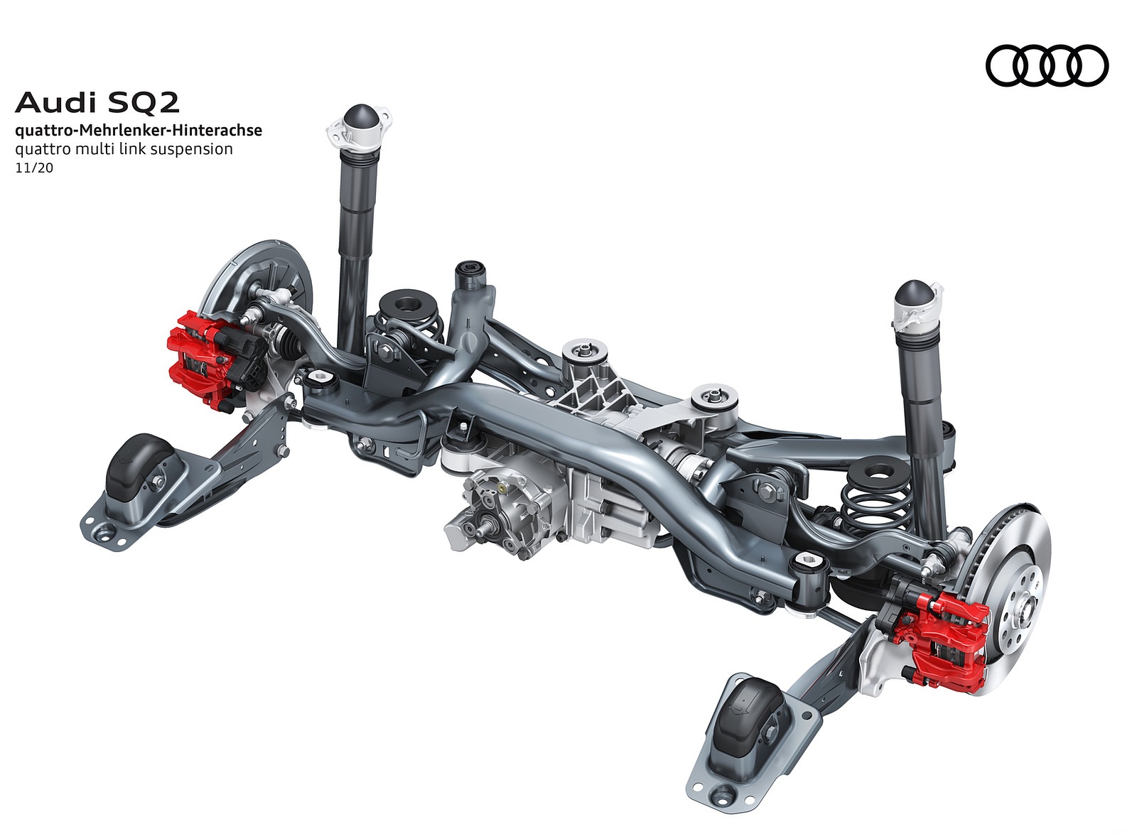 2021 Audi SQ2 quattro multi link suspension Wallpapers #19 of 19