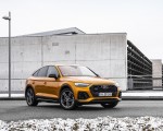 2021 Audi SQ5 Sportback TDI (Color: Dragon Orange) Front Three-Quarter Wallpapers 150x120