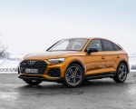 2021 Audi SQ5 Sportback TDI (Color: Dragon Orange) Front Three-Quarter Wallpapers 150x120 (5)