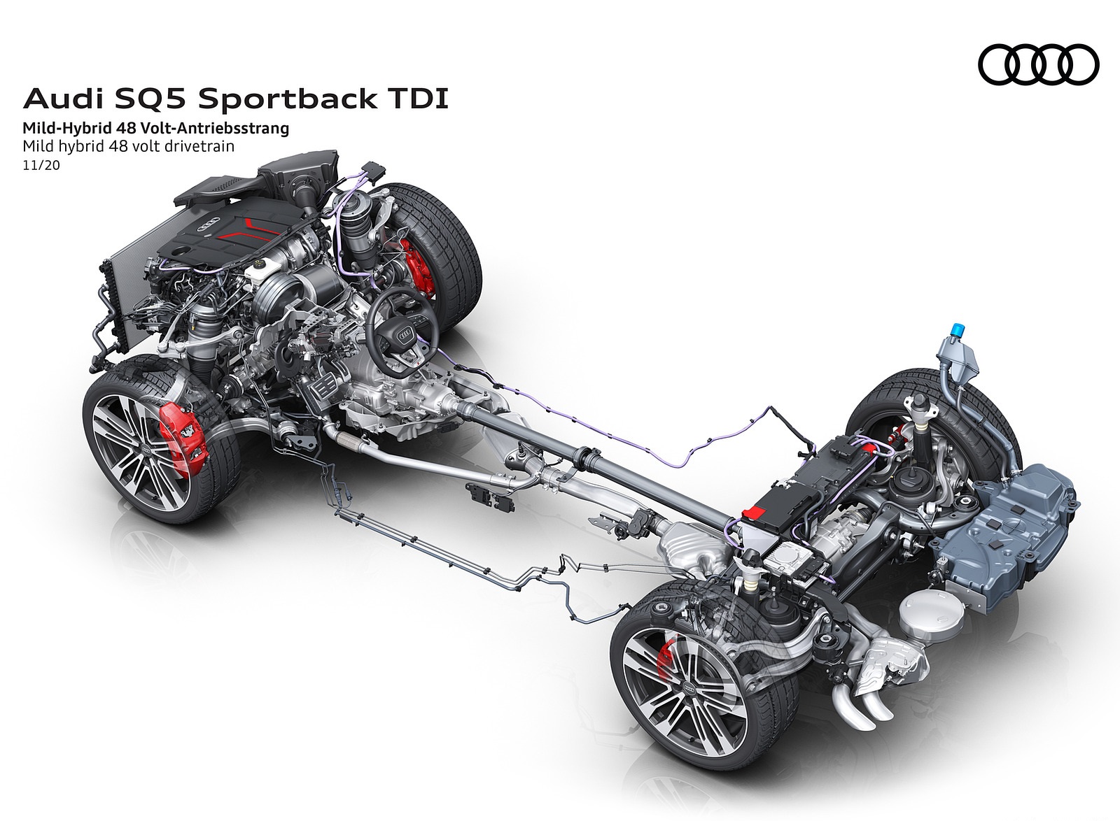 2021 Audi SQ5 Sportback TDI Mild hybrid 48 volt drivetrain Wallpapers #46 of 58
