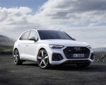 2021 Audi SQ5 TDI (Color: Glacier White) Front Three-Quarter Wallpapers 150x120