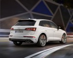 2021 Audi SQ5 TDI (Color: Glacier White) Rear Three-Quarter Wallpapers 150x120