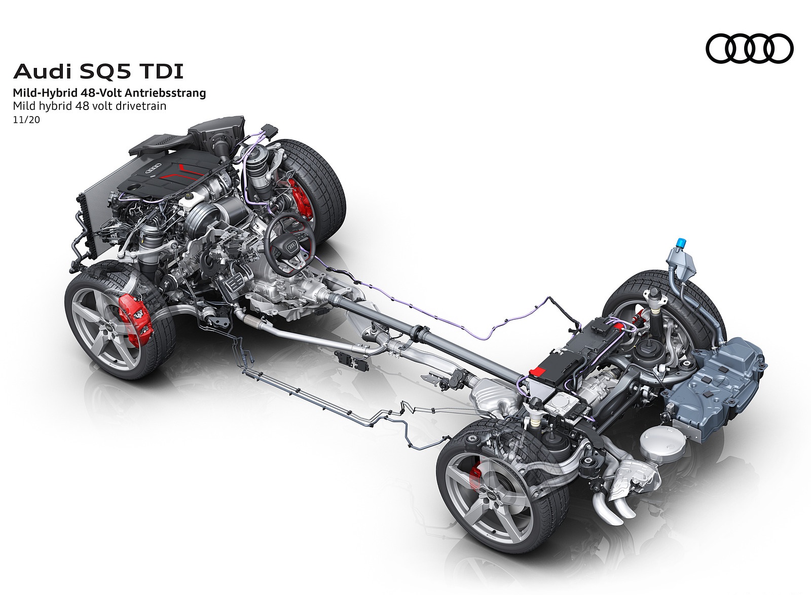 2021 Audi SQ5 TDI Mild hybrid 48 volt drivetrain Wallpapers #13 of 102